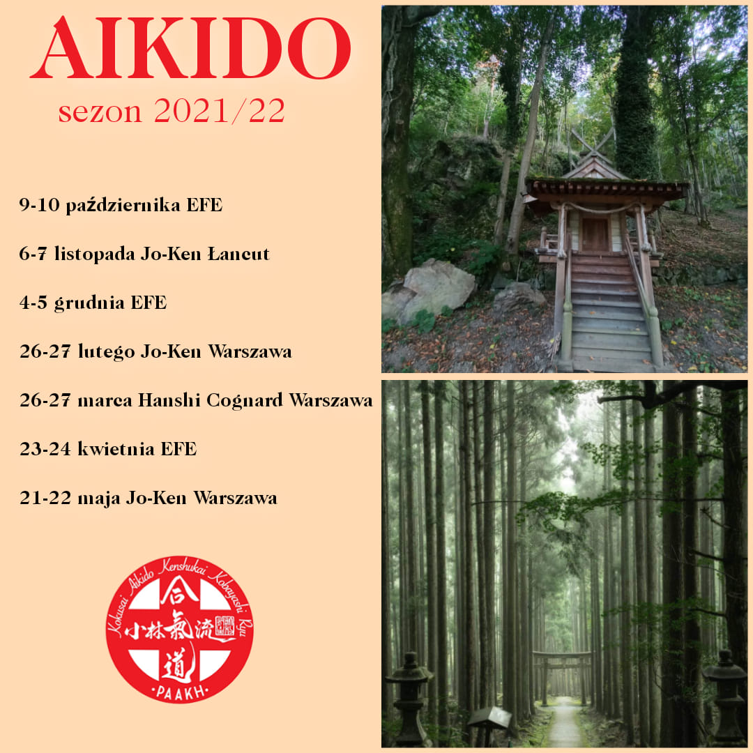 Cykl staży Aikido 2021/2022